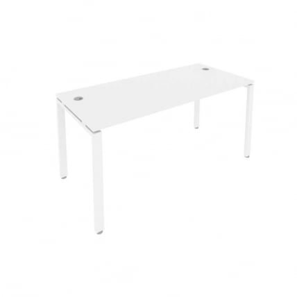 Стол письменный METAL SYSTEM Б.СП-4 Белый_0