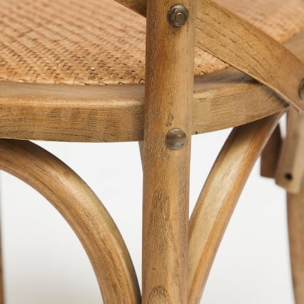 Стул с подлокотниками CРОСС (мод.CБ2008) дерево береза, 91х55х52см, Груша (№3) / CROSS (mod.CB2008)_5