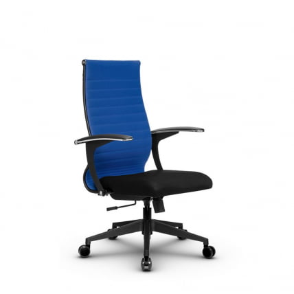 Кресло офисное МЕТТА B 2b 19/U158, Основание 17832 Комплект 4 Синее Черное_0
