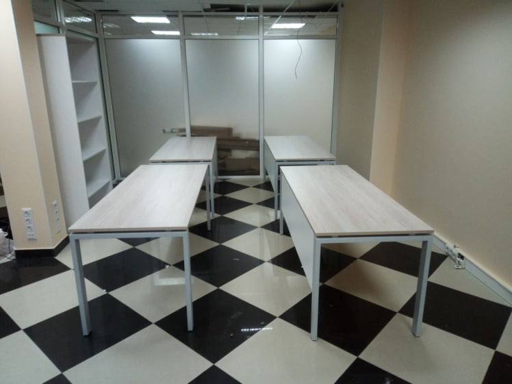 П-образный металлический каркас с траверсами Deka 7.07.18 К Металлик матовый муар_4