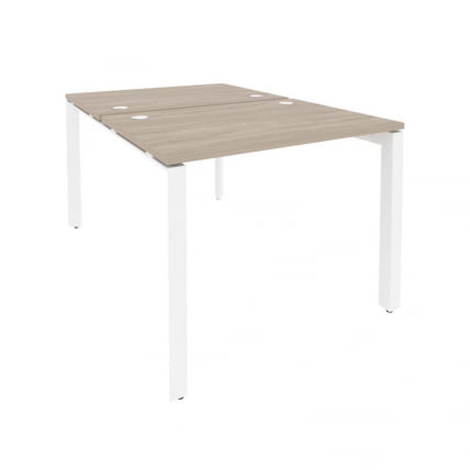 Рабочая станция на П-образном м/к ОНИКС О.МП-Д.РС-2.1.7 Дуб Аттик/Белый / ONIX O.MP-D.RS-2.1.7_0