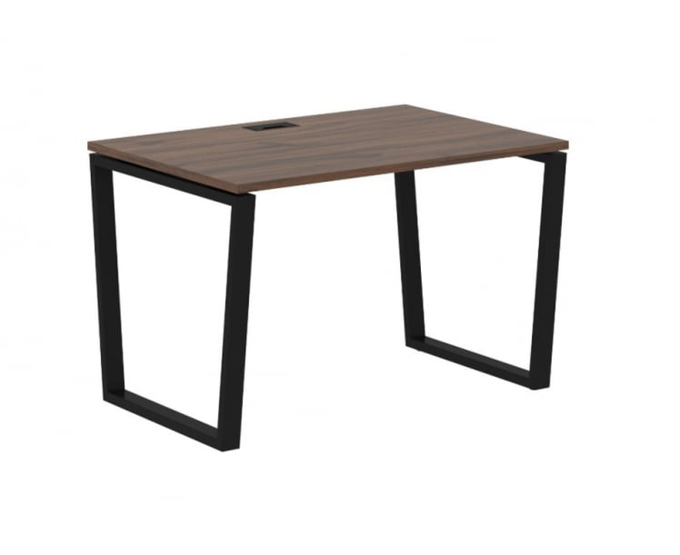 Стол письменный ЕДИС ЕВСТ 1180 Дуб Денвер темный Черный / EDIS EVST_0