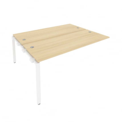 Проходной наборный элемент рабочей станции Metal System Б.ПРС-СП-2.5 Акация/Белый_0