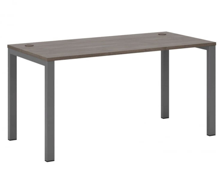 Стол письменный на металлоопорах New Line NLN36312334 Дуб шамони темный_0