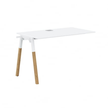 Рабочая станция Forta FIST 1167 Белый премиум Дуб Гамильтон_0