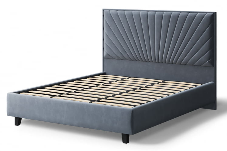 Кровать Леона, 2000 кс 1200 мм, серый / x_2