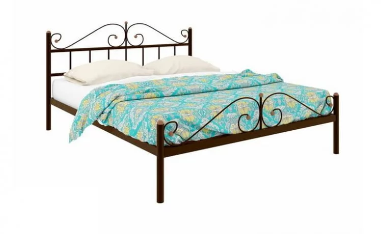 Кровать Диана Plus 1600х2000 Коричневая_0