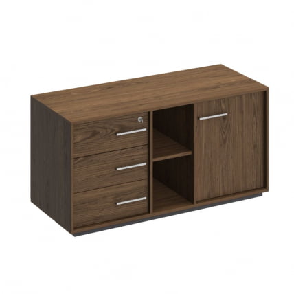 Тумба для оргтехники VELAR ВЛ 262 ДТ Дуб табачный_0