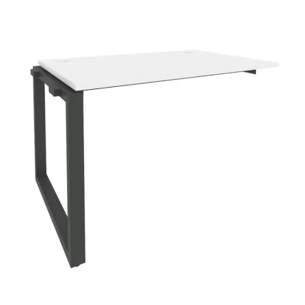 Наборный элемент рабочей станции на О-образном м/к ОНИКС О.МО-1.НРС-2.8 Белый Бриллиант/Антрацит / ONIX O.MO-1.NRS-2.8_0