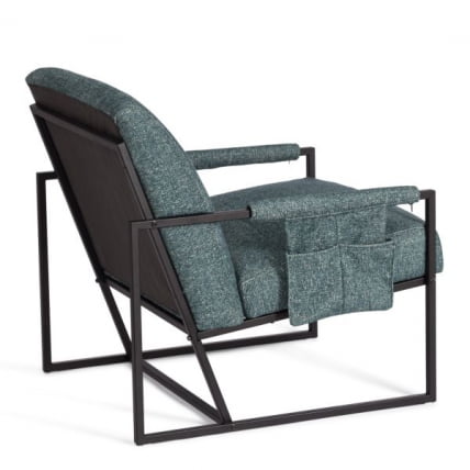 Кресло Charli LUX/Чарли Люкс велюр/букле, VT изумруд, 70х80х82 см_6