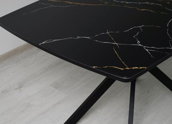 Обеденный стол Орфей 46 (03) Мрамор черный_6