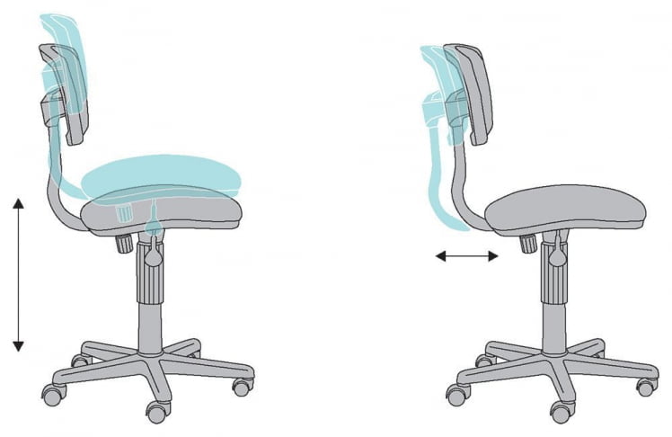 Кресло детское Бюрократ CH-299/PK/FLIPFLOP_P_9