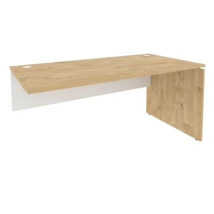 Наборный элемент рабочей станции ОНИКС О.1.НРС-4.8 Тиквуд Светлый/Белый / ONIX O.1.NRS-4.8_0