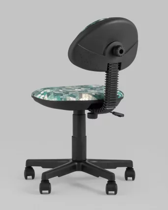 Кресло компьютерное детское УМКА абстракция Зеленый_6