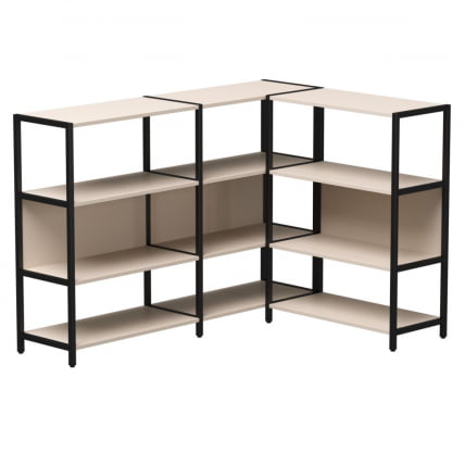 Набор стеллажных систем Everprof EVO №14 Кашемир Черный_0