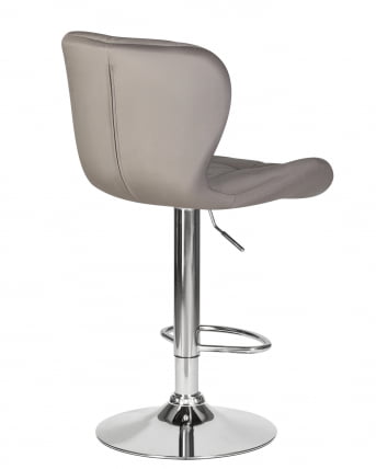 Стул барный DOBRIN BARNY Серый велюр MJ9-75_3