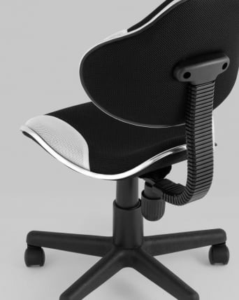 Стул офисный QZY Черно-белый_6