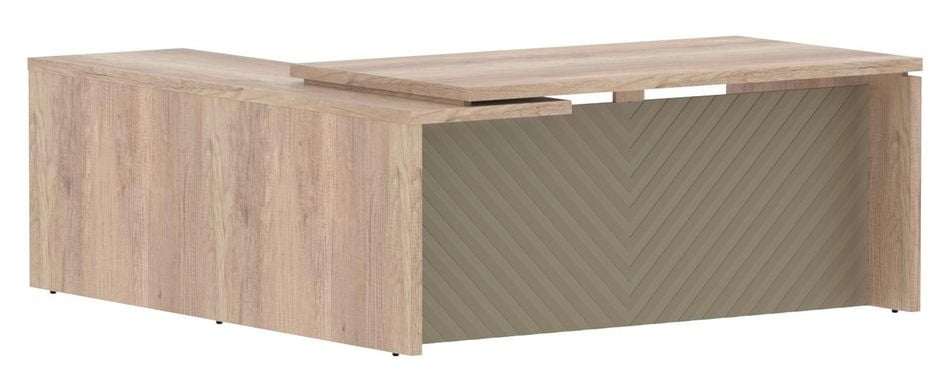 Стол руководителя правый Торр ЛУКС ТЛCТ 1820 Р Дуб Каньон Капучино / Torr LUX TLCT R_0