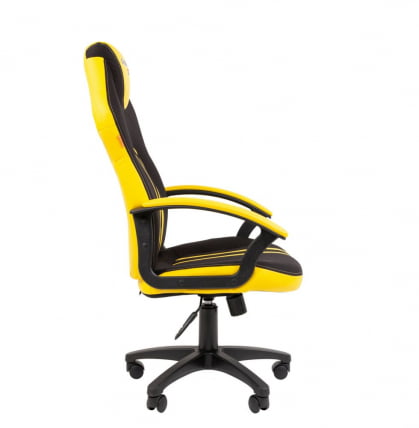 Кресло геймерское CHAIRMAN GAME 26 NEW Черный-желтый_2