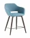 Стул полубарный Саймон ПЛ велюр Пыльно-голубой_253315
