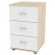 Комод Алиса(K6)657х401х459ручкаскоба96мм(ДСС-Белый)_354628