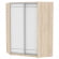 Шкаф-купе YA-198х1400-568-1(ДСС-Белый-D1D1)_359445