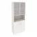 Шкаф высокий широкий ONIX O.ST-1.4R Денвер Светлый/Белый_242807
