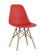 Стул Eames Style DSW красный (разборный каркас)_2542192