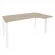Стол эргономичный правый на П-образном м/к ONIX O.MP-SA-1R Дуб Аттик/Белый_240785