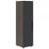 Шкаф-колонка с глухой средней дверью (левый) VELION VMCS 40.1 L Яшма черный Дуб Сильвер_2998919