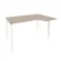 Стол эргономичный правый на П-образном м/к ONIX O.MP-SA-2R Дуб Аттик/Белый_240801