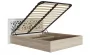 Кровать 1,6 м с подъемным механизмом Мадлен 02 Дуб сонома светлый Ясень белый Серебро_185786