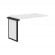 Стол промежуточный для рабочей станции XTEN-QP XQPIST 1270 Белый Антрацит_1757832