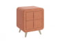 Тумба прикроватная Софи 2 TM-001.2 персик (велюр)_281836