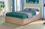 Кровать с ящиками на уголках №4 ЛДСП 1600*1900 Дуб млечный_215385
