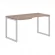 Стол письменный левый XTEN-Q XQCET 149 L Дуб Сонома Алюминий_235453