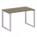 Стол письменный на О-образном м/к METAL SYSTEM БО.СП-2 Вяз/Серый_246986