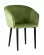 Стул с подлокотниками Нейтон велюр Травяной_227232