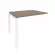 Наборный элемент рабочей станции на П-образном м/к ONIX O.MP-1.NRS-1.8 Дуб Аризона/Белый_240360