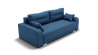Диван Модерн -1 (ЗР) Цвет фасада: Синий; Тип: Прямой; Материал фасада: Металл/Велюр_871217