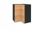 Шкаф кухонный угловой 600 с 2 дверями Шервуд ЛД 281.500.000.042 Черный Дуб золотой_253448