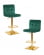 Стул барный DOBRIN GOLDIE (зеленый велюр (MJ9-88)) 2 шт_3636601
