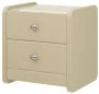 Тумба прикроватная с 2-мя ящиками №1 Бежевая_200269