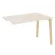 Стол-приставка с опорным элементом ONIX WOOD OW.SPR-2.8 Денвер Светлый/Светлый_213938