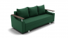 Диван Манго (ЗР) Цвет фасада: Зеленый; Тип: Прямой; Материал фасада: Металл/Велюр_866136