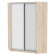 Шкаф-купе YA-198х1250-5(ДСС-Белый-D6D5)_359677