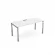 Стол рабочий, прямолинейный GLOSS LINE НСР-П.005.1 Белый Премиум_219067