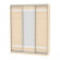 Шкаф-купе B-230х180х60-1(ДМ-D9D10D9)_355923