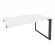 Стол-приставка на О-образном м/к к опорным элементам ONIX O.MO-SPR-3.8 Белый Бриллиант/Антрацит_242257