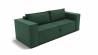 Диван Хилтон-1 (ЗР) Цвет фасада: Зеленый; Тип: Прямой; Материал фасада: Металл/Велюр_897038